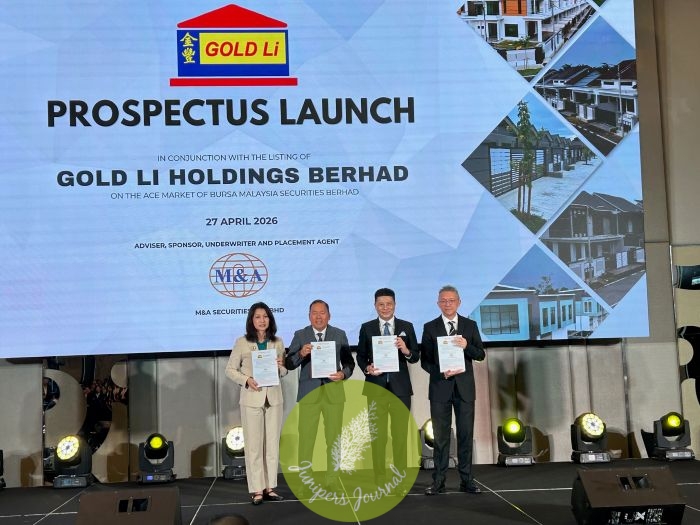 Gold Li Holdings Berhad Officially Launches Prospectus, Aims For Landbank Expansion And Sustainable Growth