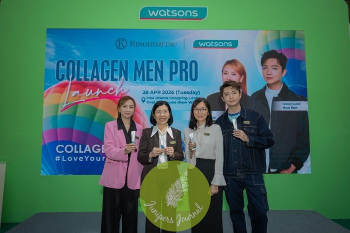 Kinohimitsu Launches Collagen Men Pro At Watsons Malaysia, Reinforcing“Love Yourself” Message Through 8th Year Collagen Day Campaign