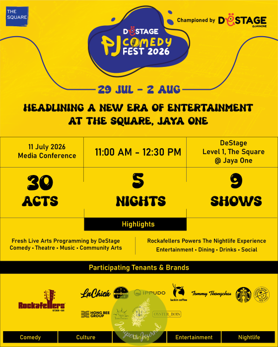 PJ Comedy Fest 2026 Headlines A New Era Of Entertainment At The Square, Jaya One
