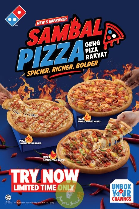 A Taste That Brings Malaysians Together: Domino’s Brings Back Its New & Improved Sambal Pizza