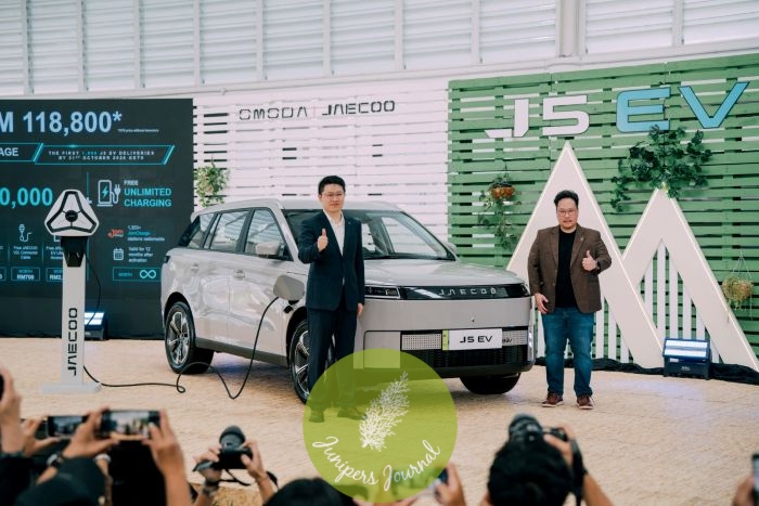 JAECOO J5 EV Launches In Malaysia At RM118,800, Marking The Brand’s First Step Into Full Electric Mobility