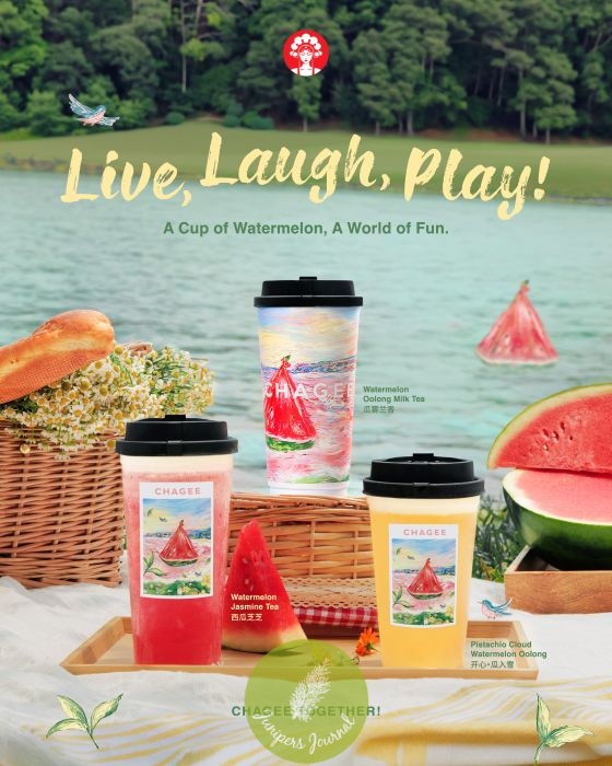 CHAGEE Introduces Watermelon Oolong Series Brewed Specially For Malaysia