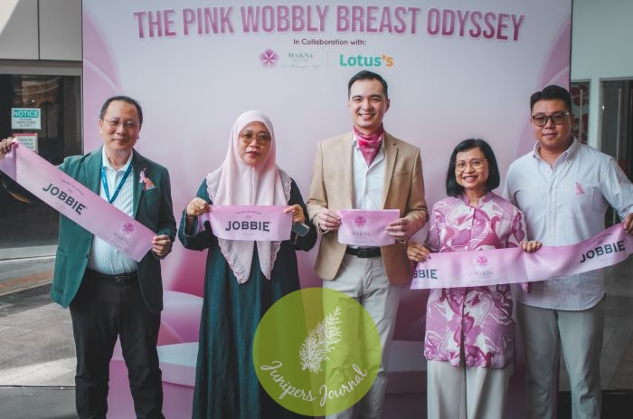 JOBBIE & Lotus’s Take Breast Health Awareness Nationwide With 20,000 Pink Wobbly Breast Odyssey Jars